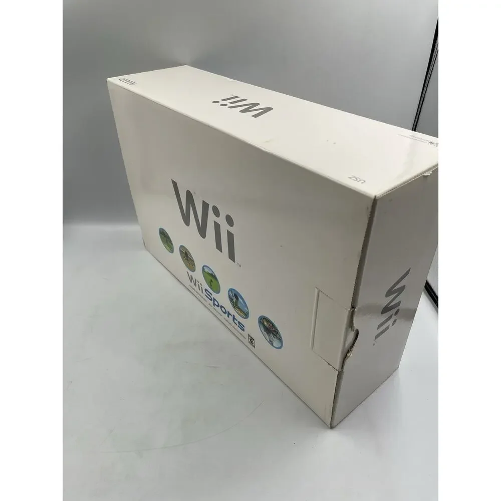 Wii Sports Console Complete In Box - Game Included